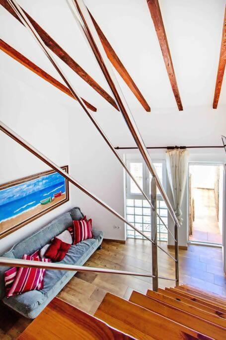 Acogedor Duplex Con Terraza Interior En La Playa Apartment Valencia Bagian luar foto