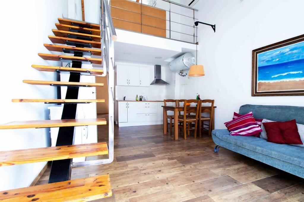 Acogedor Duplex Con Terraza Interior En La Playa Apartment Valencia Bagian luar foto